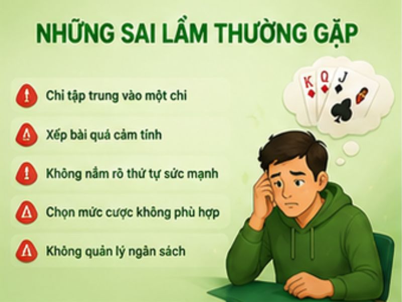 Những Sai Lầm Người Chơi Thường Gặp