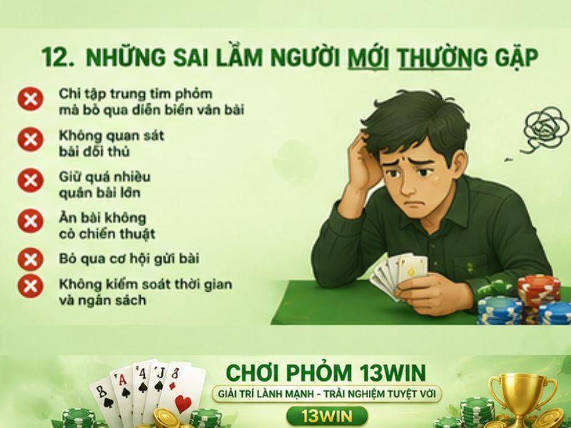Những Sai Lầm Người Mới Thường Gặp